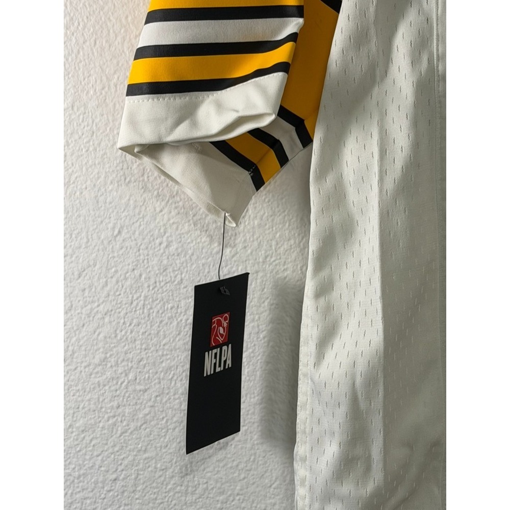 NWT Antonio Brown #84 Pittsburgh Steelers Nike On Field Jersey Men's S White - Picture 6 of 15